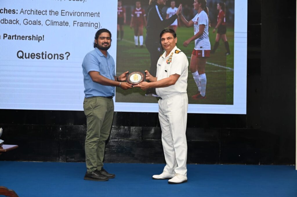 Joyson for Indian Navy Sports Control Board (INSCB) Coaches